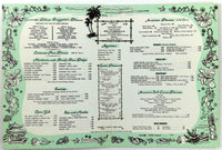 1963 Original CANDLELITE Restaurant Mini Menu Texas State Fair Curio Hut $1