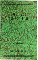 1950's Original Menu RUSTY'S DRIVE INN Restaurant Mt. View Alaska