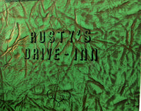 1950's Original Menu RUSTY'S DRIVE INN Restaurant Mt. View Alaska