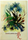 1960's Menu Mailer HOLLYWOOD ROOSEVELT HOTEL Garden Room Restaurant Los Angeles