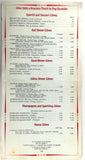 1970's Original Menu ROYAL TURTLE Restaurant