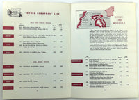 1960's Wine List Menu Booklet MCHENRY'S TAIL O' THE COCK Restaurant Los Angeles