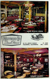 1970's Menu Mailer WESTWARD HO STEAK HOUSE Restaurant Pasadena California