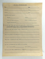1959 RUSH GIRL Applications Georgia Institute Technology Alpha Delta Pi Kappa