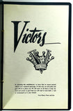 1960's Original Menu VICTORS FINE FOOD Restaurant Alhambra California