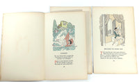 Vintage French Anthology Of Love Poems Color Illustrations by Sylvain Sauvage