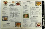 1962 Original Dinner Menu Starlite Inn Restaurant & Motor Hotel Abilene Texas