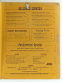 1950's Original Laminated Menu The Paddlewheel Restaurant Troy Illinois