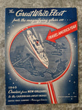 1940 GREAT WHITE FLEET New Orleans Caribbean West Indies United Fruit Passenger