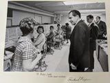 President Richard Nixon Signed Large Photograph White House Telephone Operator