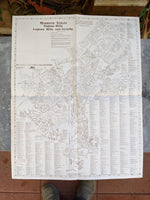 1978 SADDLEBACK VALLEY Map Mission Viejo Laguna Hills El Toro Lake Forest Calif.