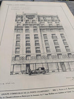 1923 France Architecture Moderate Rent Immeubles Loyers Moderes Gaston Lefol