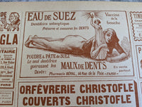 Victorian Era French Fashion Risque Female Nudes Art Huge Book Le Panorama