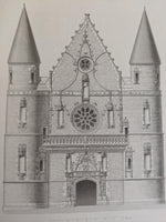 1864 French Architecture La Renaissance Monumentale en France Adolphe Berty