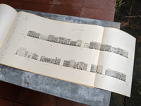 1963 Huge Architecture Book Le Marais Paris Facades Central Maps Felix Gatier