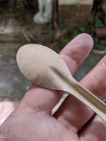 Rare 1915 One Pressed Paper Sanispoon From The WWI Era Original Unused Spoon