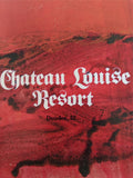 1970's Chateau Louise Resort Menu Pier V The Galleon Dundee Illinois
