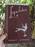 1940's Loperfido's Italian Restaurant Menu Rochester New York Loperfido Family