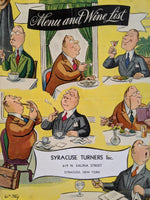1940's Syracuse Turners Inc. Restaurant Syracuse New York Turn Verein Gymnastics