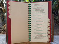 Vintage TGI Friday's Restaurant Directory Of Specialties Menu