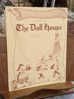 1950's The Doll House Restaurant San Carlos California Vintage Menu