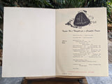1951 Trader Vic's Restaurant San Francisco Oakland California Vintage Tiki Menu