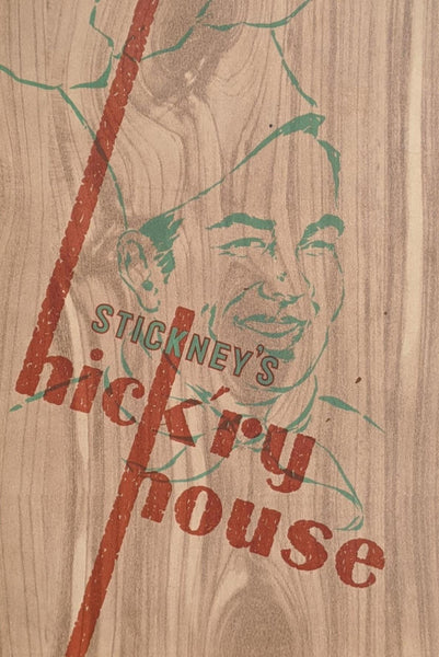 1950's Stickney's Hick'ry House Redwood City & Palo Alto California Vintage Menu