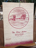 1957 The Stone Cellar Restaurant Menlo Park California Vintage Menu