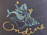 1960's Ondine Restaurant On The Bay Sausalito California Mermaid & Trident Menu