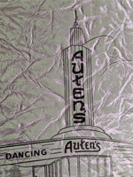 1950's Auten's Restaurant Palo Alto California Vintage Menu