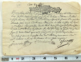1697 France French Signed Antique Document Needs Translation Le Tellier Family