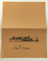 1970's Chart House Original Restaurant Menu Boise Idaho