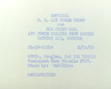 1961 Official US Air Force Photograph Patrick AFB Pre Launch Thor Missile #128
