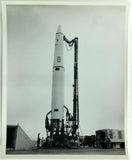 1960 Official US Air Force Photo Patrick AFB Thor Missile #256 Before Launch