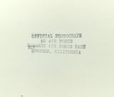 1956 Official Edwards Air Force Base Photo Control Room Periscope Viewing
