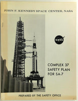 Saturn SA-7 John F. Kennedy Space Center NASA Complex 37 Safety Plan Booklet