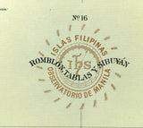 1899 Official US Navy Map Philippine Islands Romblon Tablas Sibuyan Banton Alad
