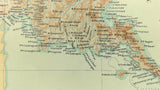 1899 Official US Navy Map Philippine Islands Isla Samar Batac Laguan Cahagayan