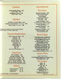 1979 Original Laminated Restaurant Menu Ol South Pancake House Texas Hoecake