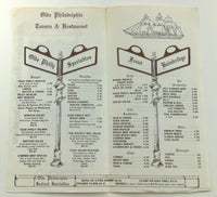 1980's Olde Philadelphia Tavern & Restaurant Menu Philadelphia Pennsylvania