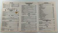 1980's Puerto Azul Original Vintage Mexican Restaurant Menu Spokane Washington