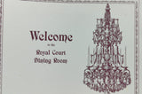 1980's Royal Court Dining Room Peek'N Peak Resort & Spa Clymer New York