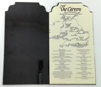 1980's The Carvery Restaurant London Glasgow Liverpool Oxford Leeds England Menu