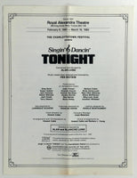 1983 Royal Alexandra Theatre Singing & Dancing Tonight Program Alan Lund