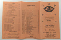 1980's CATHAY Gourmet Chinese Restaurant Williamsville New York Original Menu