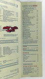 1985 Legal Sea Foods Oyster Bar Restaurant Boston Massachussetts Original Menu