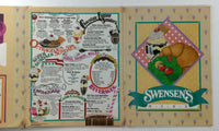 1980's Swensen's Original Laminated Full Size Restaurant Menu Ice Cream Burgers