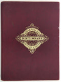 1981 TGIF TGI Friday's Restaurant Unabridged Dictionary Of Food & Drink Menu