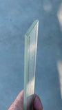 Vintage Glass Machinist Ruler JONES & LAMSON MACHINE CO. Felt Lined Wood Box