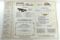 Charlie's deals seafood menu